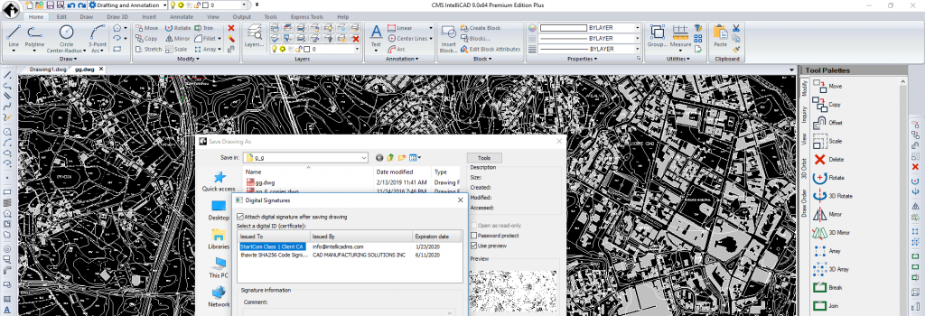 Nova atualização CMS IntelliCAD 9.0 PE & PE PLUS
